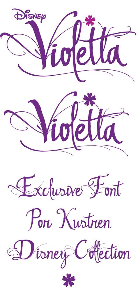 letra violetta